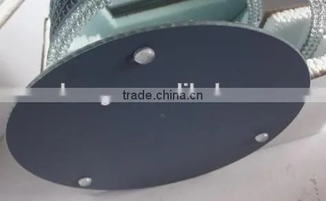 Decorative Round Beveled Mirror Candle Plate photo-3