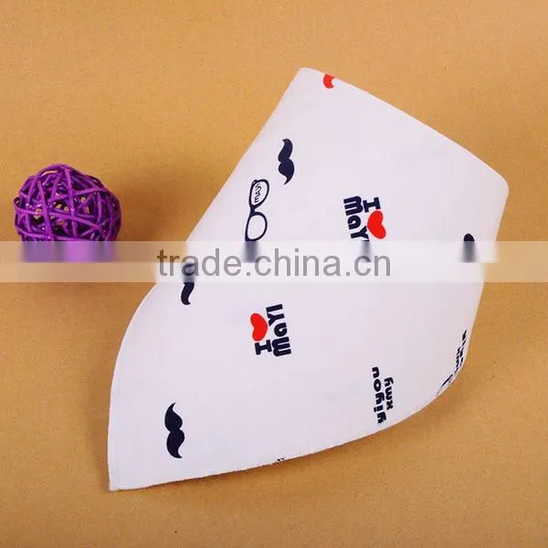 Trangle Cotton Bandana Bibs Wholesale photo-2