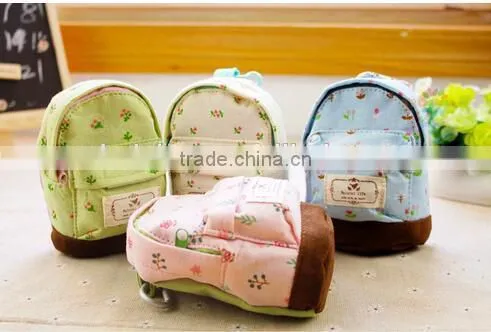 Cy276 Small New Female Floral Mini Schoolbag Cute Women Bag Fashion Coin Purse Bags Nice Girl Wallet photo-2