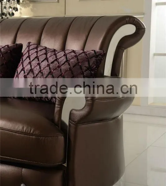 2015 Home Living Room Furniture Leather Sofa photo-4