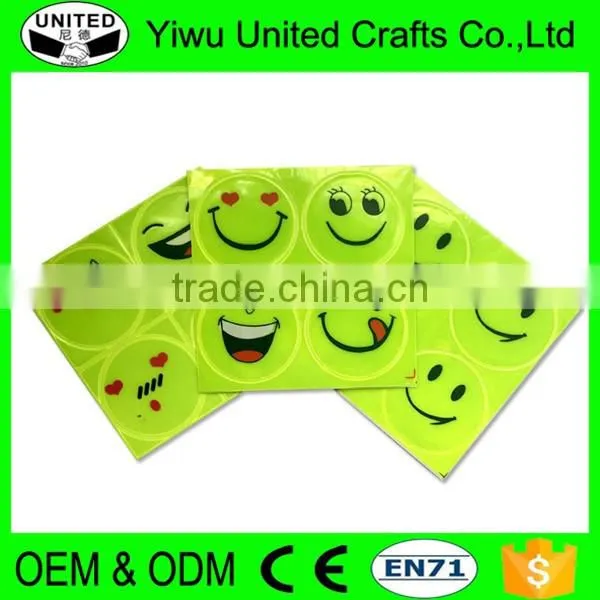 2017 Cheap Custom Printed Shaped Reflective Car Sticker photo-2