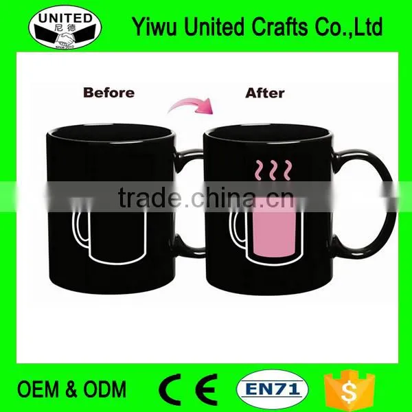 Funny Image Printed Sublimation Changing Mug,color Changing Mug