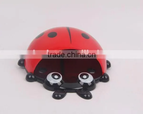 Ladybug Shaped Bathroom Item /storage Rack Plastic Toothbrush Holder photo-2