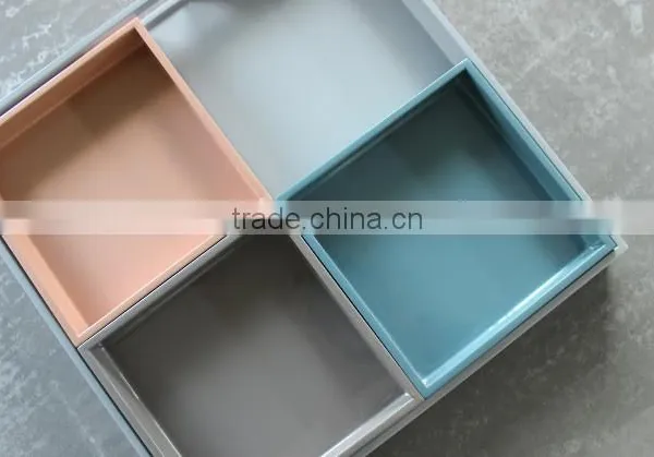 Trendy Square MDF Vietnam Lacquer Tray, 15x15 cm photo-2