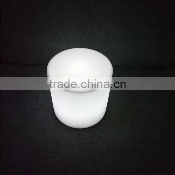 Fancy Hot Sale RGB Lighted Up LED Funny Round Bar Stool for Tables for Decoration for Sale photo-3