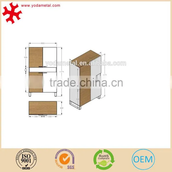 Multi-functional Filing Cabinet With Swing Door photo-4