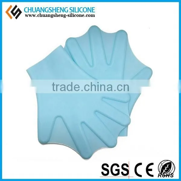 WHOLE FINGER SILICONE GLOVES FOR SWIMMING photo-2