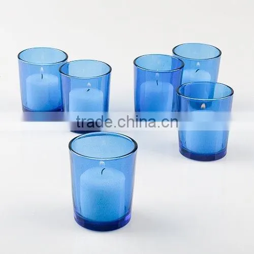 Mosica Flower Pot Votive Colorful Candler Holders Set of 12 photo-3