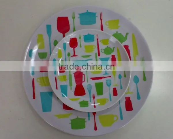 Colorful Melamine Plate Melamine Tableware photo-3