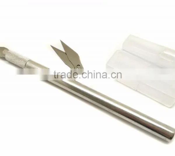 CRAFT CUTTING MAT & KNIFE SET, ART SET CUTTING WITH PRECISION KNIFE SET, ALUMINIUM KNIFE WITH CUTTING MAT photo-3
