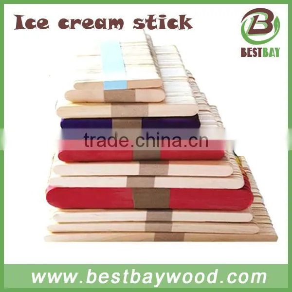 Flat Edge Wooden Ice Cream Sticks photo-2
