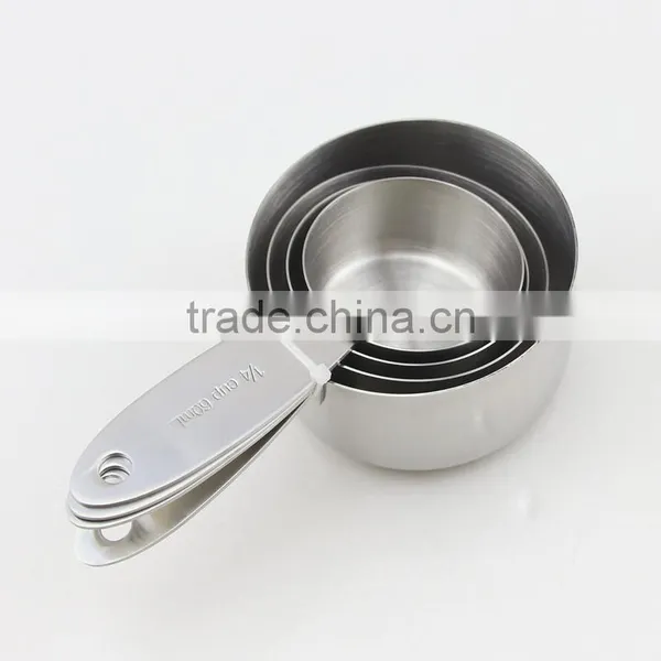 4pcs Stainless Steel Measuring Cups Tools photo-2