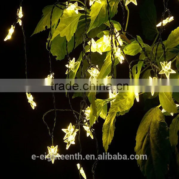 2016 New Hot Sale Sunniemart 20 LED Solar Powered Star Globe White String Light for Garden Chrismas photo-2