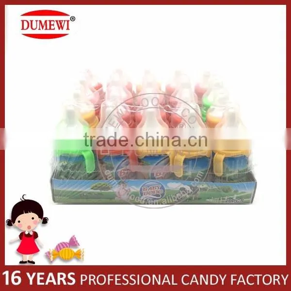 Cheap Sour Fruit Powder Candy in Nipple Shape Bottle photo-5