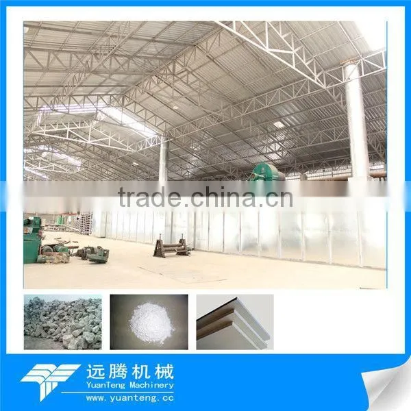 3 million sqm production capacity gypsum board production line