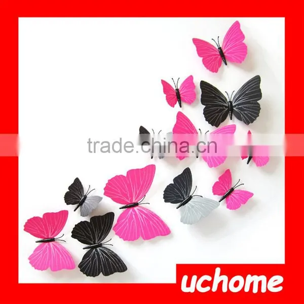 UCHOME Home Decor Butterfly 3d Wall Sticker photo-6