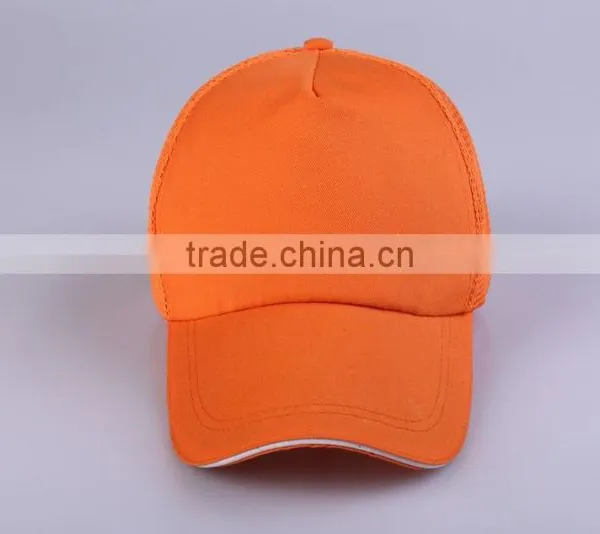 6 Panel Plain Man Trucker Hat Custom Mesh Baseball Cap Blank Unisex Mesh Cap