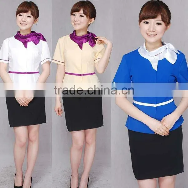 Formal Bank Uniform Design for Cashier or Banker OEM Manufacturer photo-6