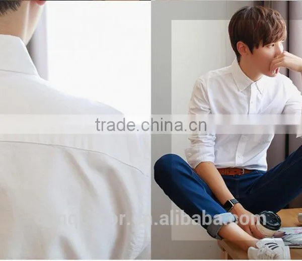 New Design Cotton Men Shirt SL072 photo-2