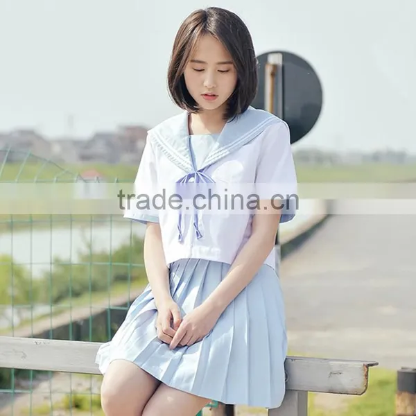 Custom Stylish Design School Sailor Suit photo-5