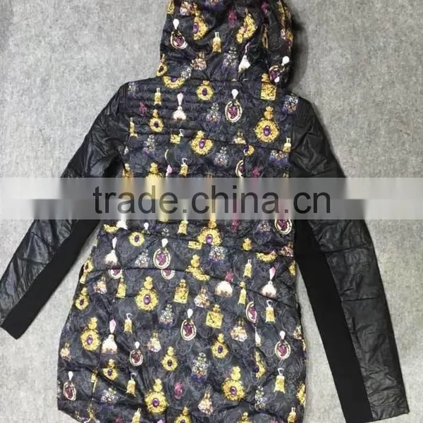 GZY Down Filled Jacket Warehouse Guangzhou Mixed Coat Winter Anti-static Cheap China Stock 2017 Good Quality photo-4