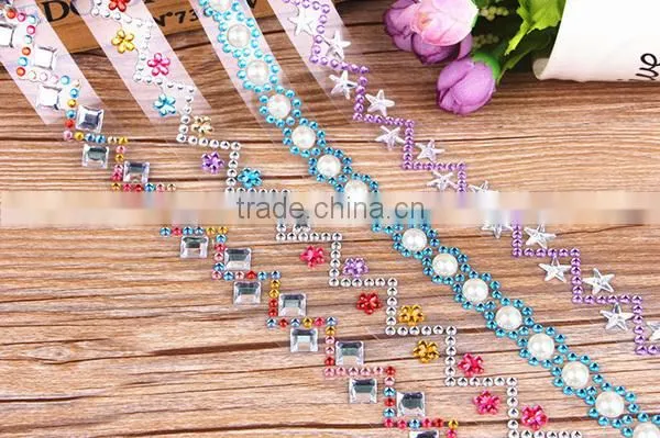 High Quality DIY Rhinestone Sticker Adhesive Sheet Wholesale photo-5