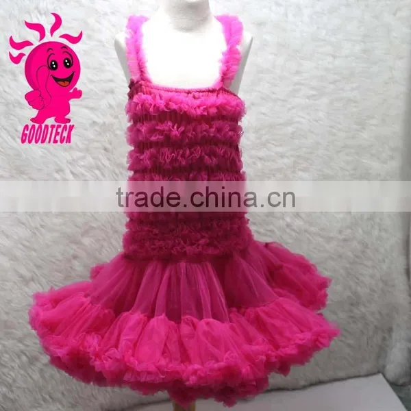 New Arrival Children Chiffon Frocks Designs Chiffon Toddler Girls Chiffon Frocks Designs Baby Dress photo-3