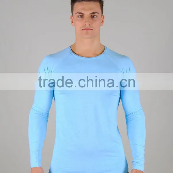 Fitness Gym t Shirt With Long Sleeve photo-5