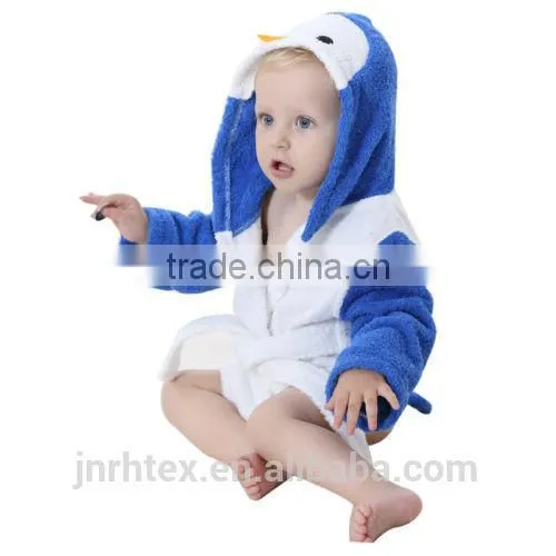 2017 Cotton Terry Cute Animal Cartoon Baby Hooded Bath Towel photo-6