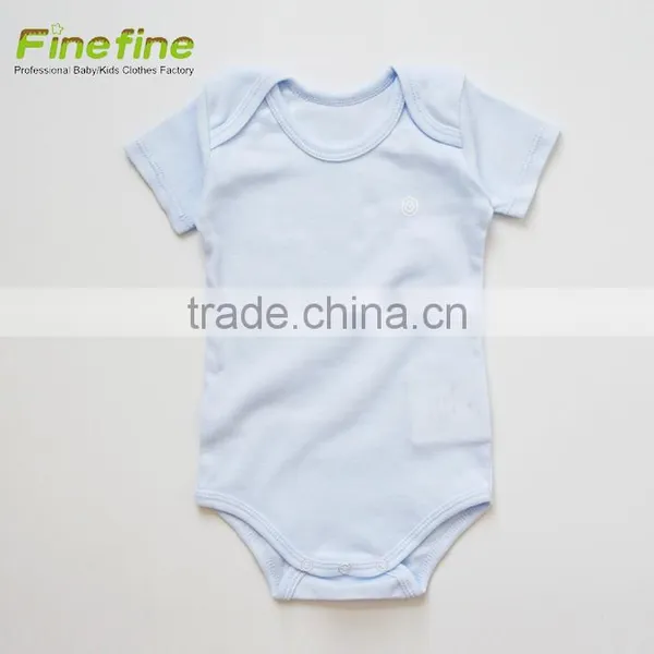 Eco Friendly Baby Clothes Cartoons Organic Baby Romper With Short Sleeve photo-4