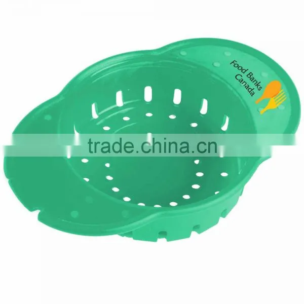 USA Made Can Strainer - Fits Over Most Vegetable, Fruit, Tuna Cans, Has a Notch to Lift Tabs and Comes With Your Logo photo-3