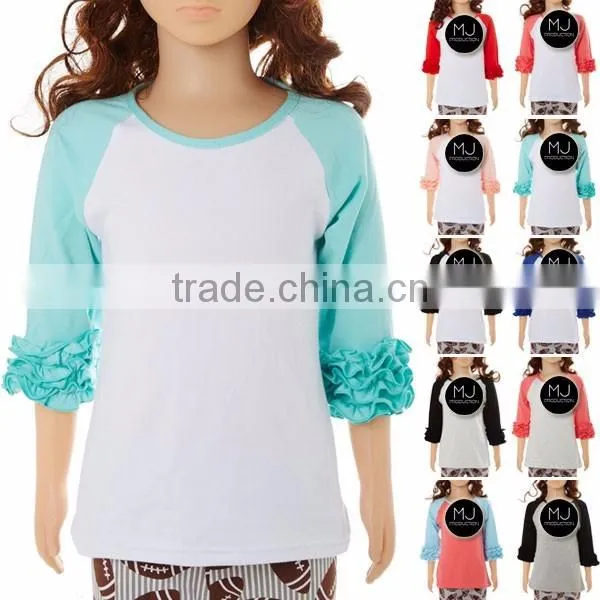 Factory Wholesale Icing Ruffle Shirt photo-2