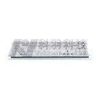 79 Key Numeric Industrial Metal Keyboard For Gaming Machine , Brushed Surface