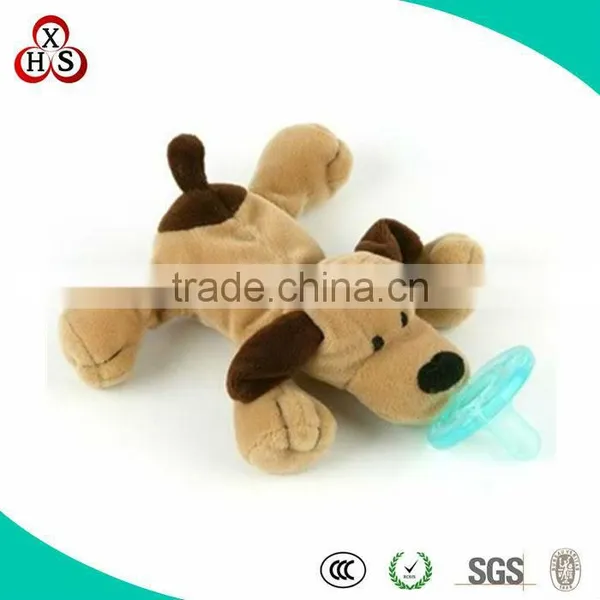 Baby Pacifier Holder Stuffed Plush Animal Pacifier photo-4