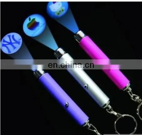 Mini Projection Multi Function 3in1 Mini Torch Keychain photo-2