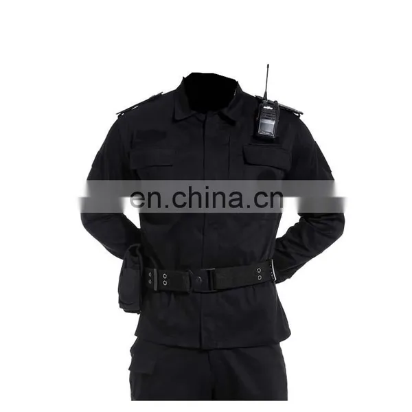 Black Color Security Guard Uniforms for Sale photo-2
