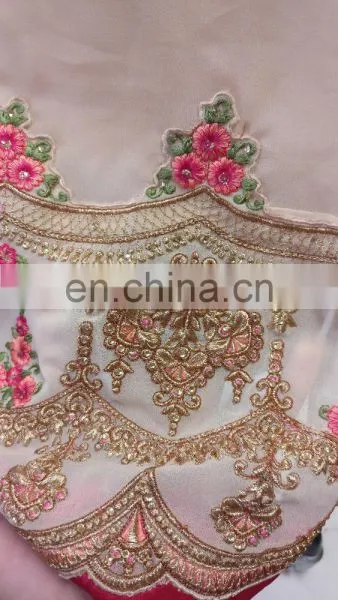2017 Ocassion Party Wear Semi-Stitched Salwar Kameez Suits Dress Material (salwar Kameez Suit) photo-4