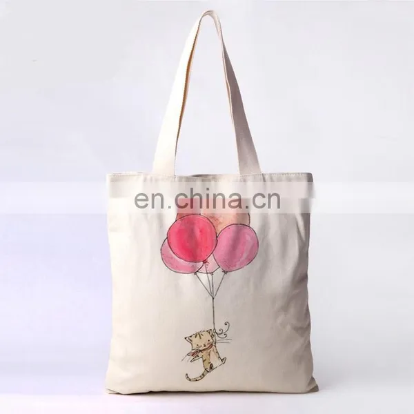 Fashion Shopping Bag Custom Cotton Canvas Tote Bag photo-2