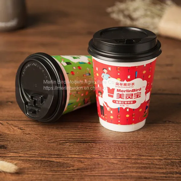 Blended Fruit Tea Peach Oolong Instant Cup Tea With Lid photo-2