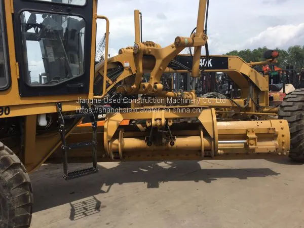 Used Original Japan CAT 140K Motor Grader photo-5