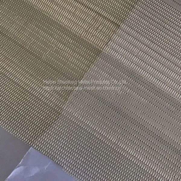 XY-R-01 GOLD WIRE MESH FOR GLASS LAMINATED photo-4