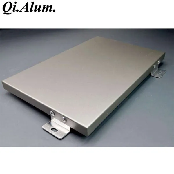 Exterior Building Wall Facade Anti-static Aluminum Solid Panel photo-4