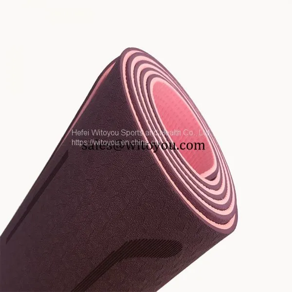TPE Yoga Mats Eco Friendly for Fitness Manufacturer photo-4