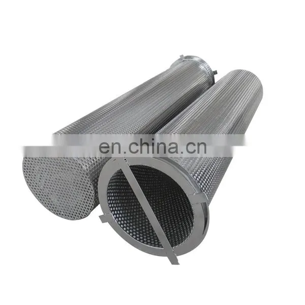 304 Stainless Steel Filter Cartridge 80 Mesh 100 Mesh 120 Mesh Basket Punching Plate Porous Filter photo-7