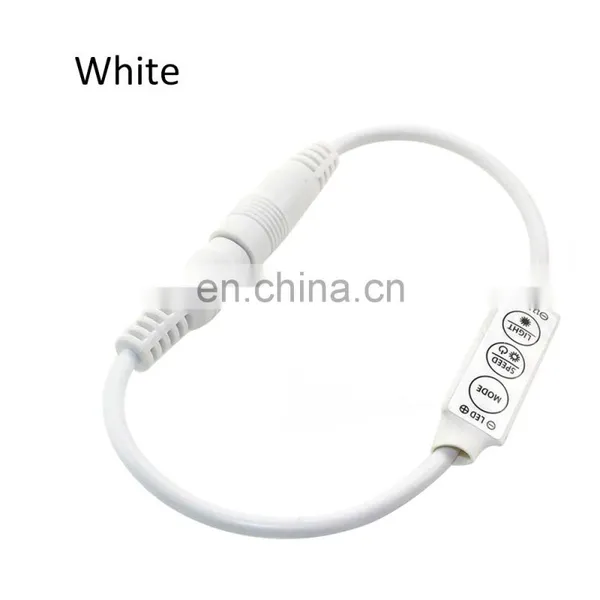 DC12V Mini 3 Keys Single Color LED Controller Brightness Dimmer for Led Lights photo-5