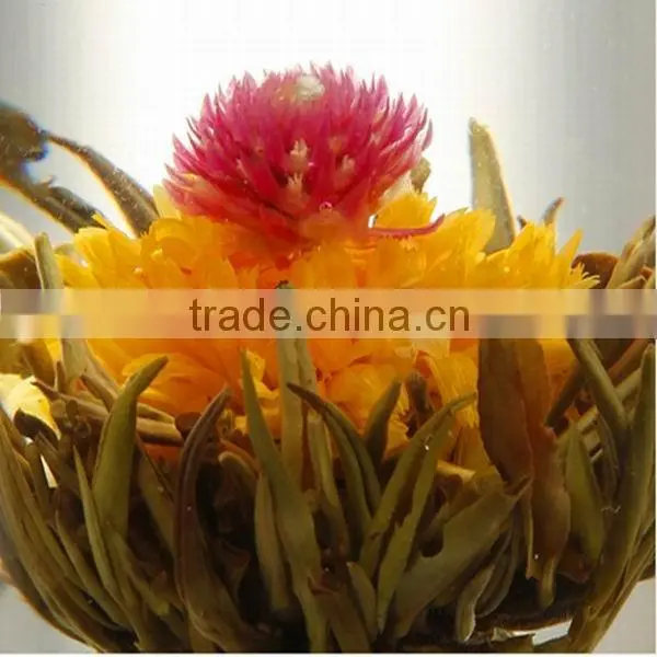 Chinese Organic Blooming Tea,Flower Slimming Tea, Slimming Fit Jasmine Green Tea Best Gift Flower Tea photo-2