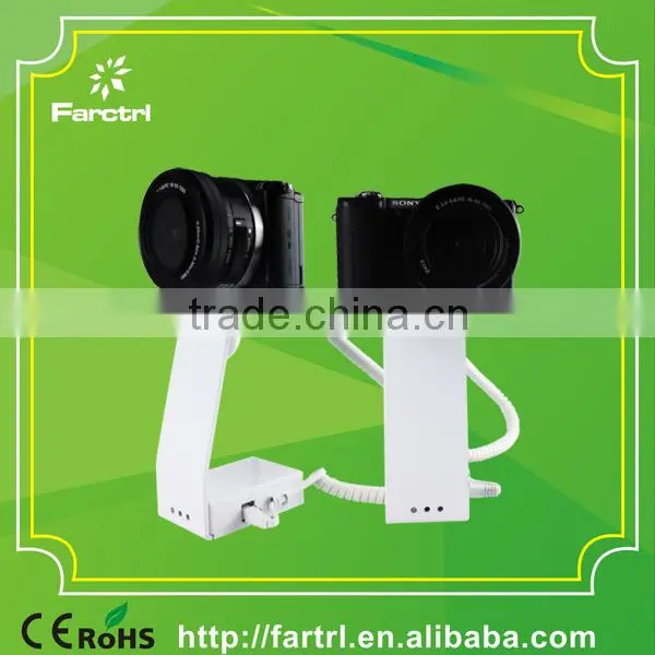 100% Secure Micro USB Charging Security Display Stand For Camera With Sensor photo-4