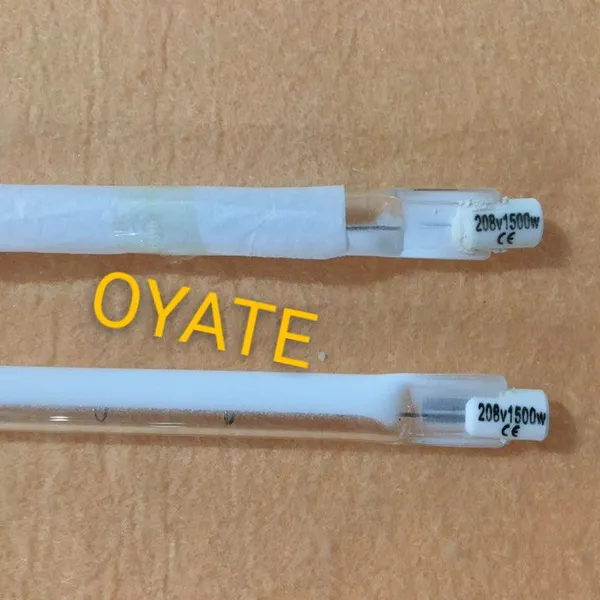 450mm 220v 1000w SK15 Halogen Heating Lamp Half White Infared Heat Lamps photo-4