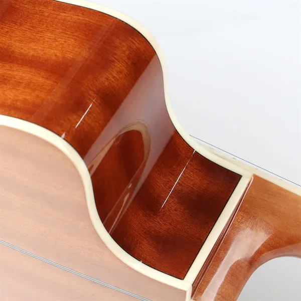 Hot Sale Cutaway Acoustic Guitar Oriental Cherry W150 39 Inch OEM Guitar Wholesale Cheap Price Guitar for Sale photo-4