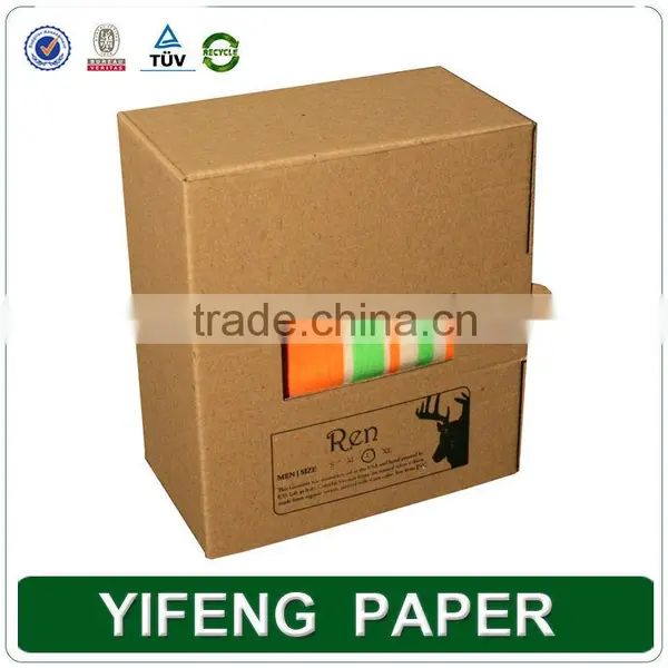 China Manufacturer Food Craft Paper Corrugated Box For Packaging photo-3